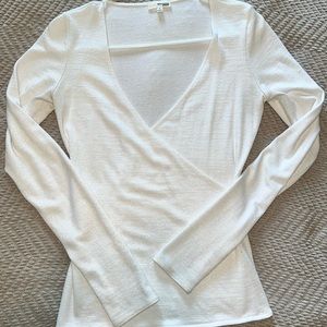 White aritzia top